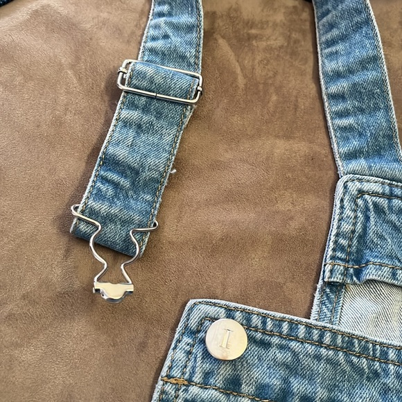 Isabel Maternity overall jeans shorts - Picture 12 of 12